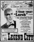 Ted Cassidy appearance ad